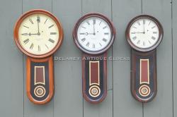 E. Howard Keyhole. Model No. 11. Three dial sizes of their popular wall clock. 