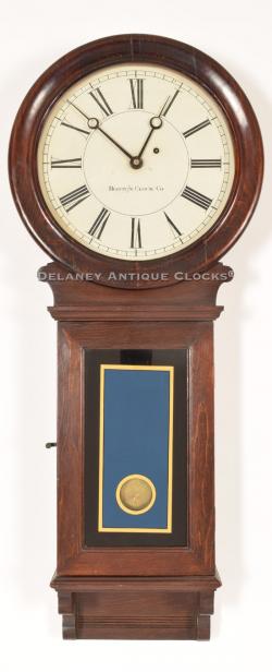 Boston Clock Co., Boston, Massachusetts. No. 558. Wall clock. SS-153.