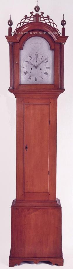 John Bailey II of Hanover, Massachusetts. A maple case tall clock. 211067.
