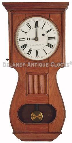 Boston Clock Co., Boston, Massachusetts. No. 4. A wall timepiece. 2457.