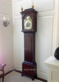 This pre-revolutionary tall clock becomes the focal point of this room.  Gawen Brown