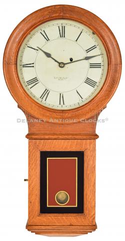 E. Howard & Co. Model No. 70-12 wall clock. Boston, MA. 222063. 