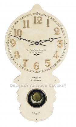 The Fairhaven Clock Company Fairhaven, Vermont. Gallery clock. 223141.